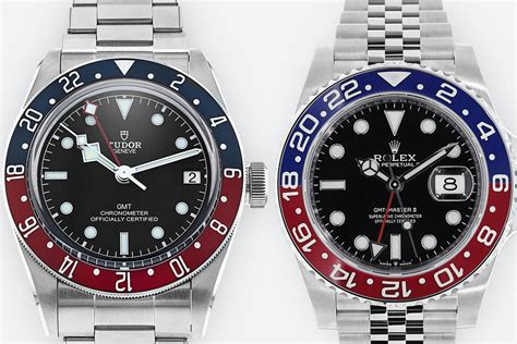 tudor gmt vs rolex gmt|tudor gmt watches for men.